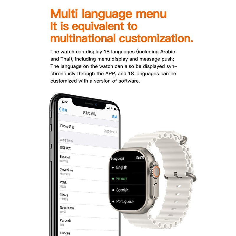 T800 Ultra Smartwatch Series 8