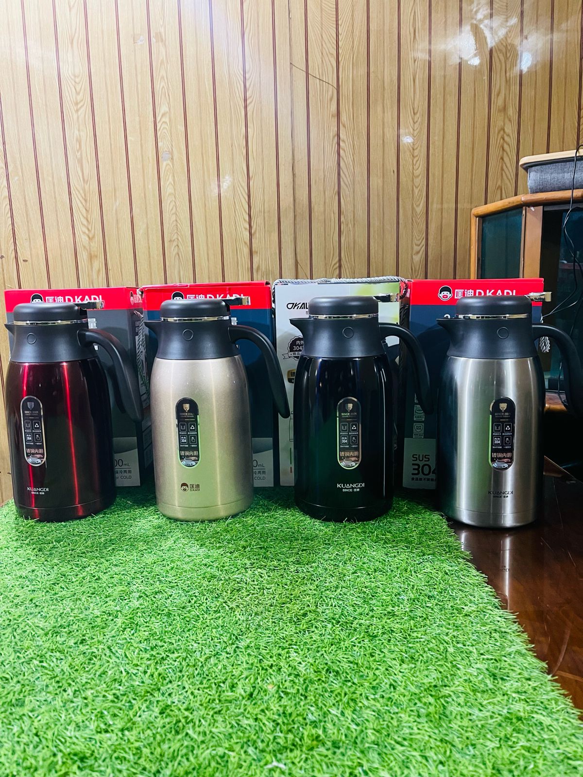 Stainless steel D KADI Vacuum Flask
