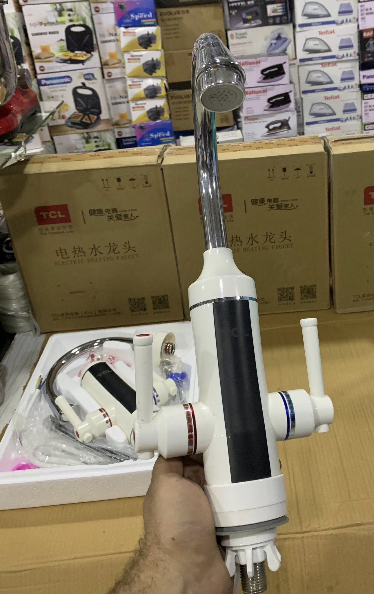 Hot & Cold, 360° Rotation, Original 3-Pin Plug