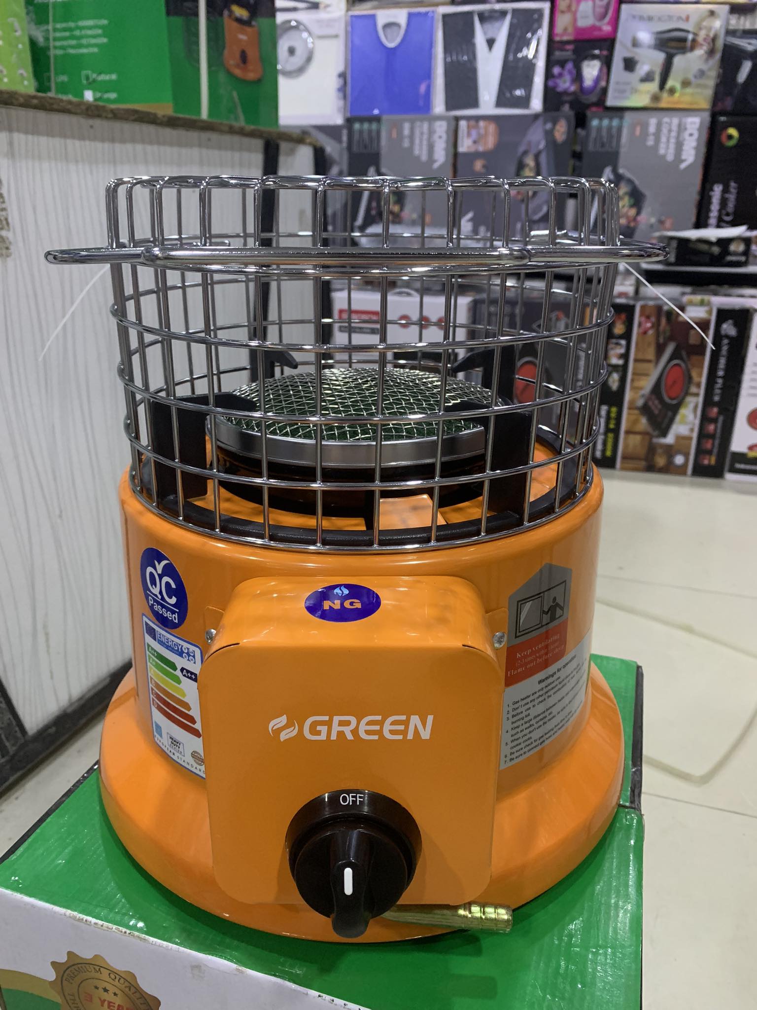 Automatic LPG/NG Ceramic Plate