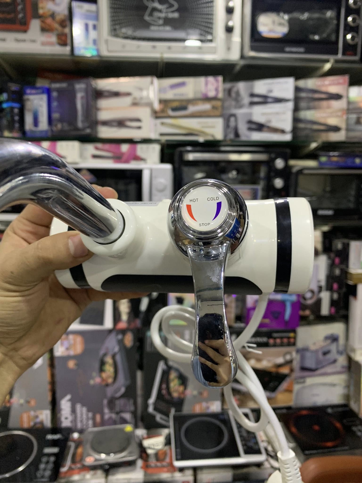 Homeaxe 3000W Instant Hot & Cold Water Tap - Digital Display