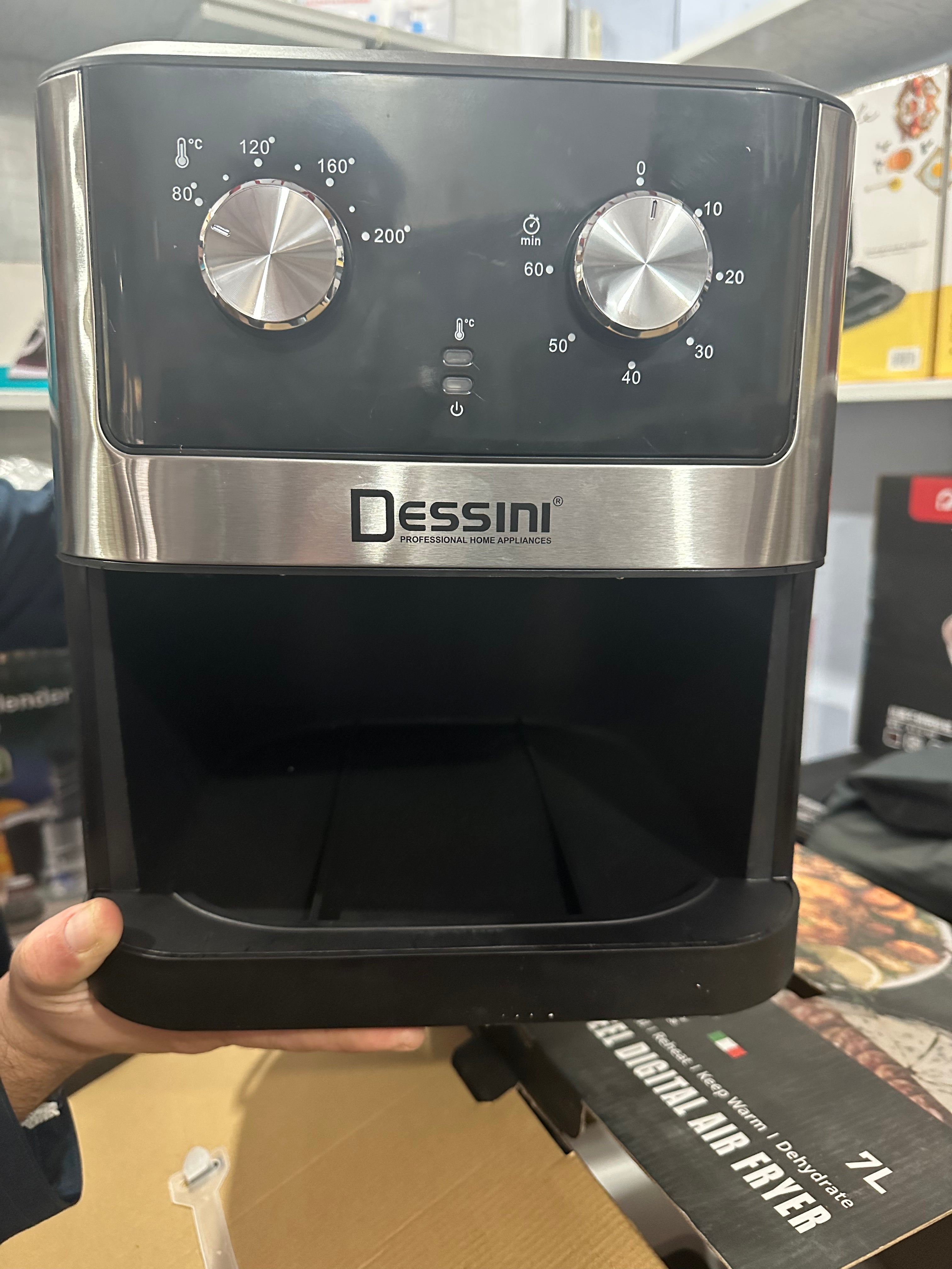 Italian DESSINI Imported air Fryer 7L