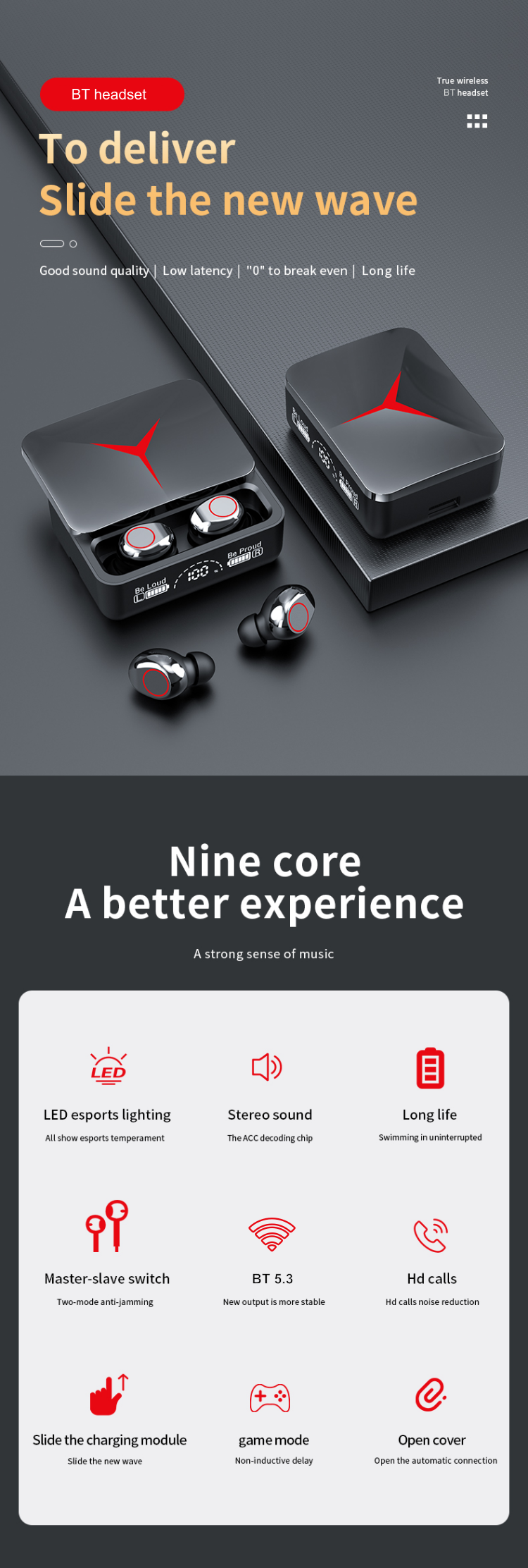 M90 PRO EARBUDS TWS BLUETOOTH 5.2