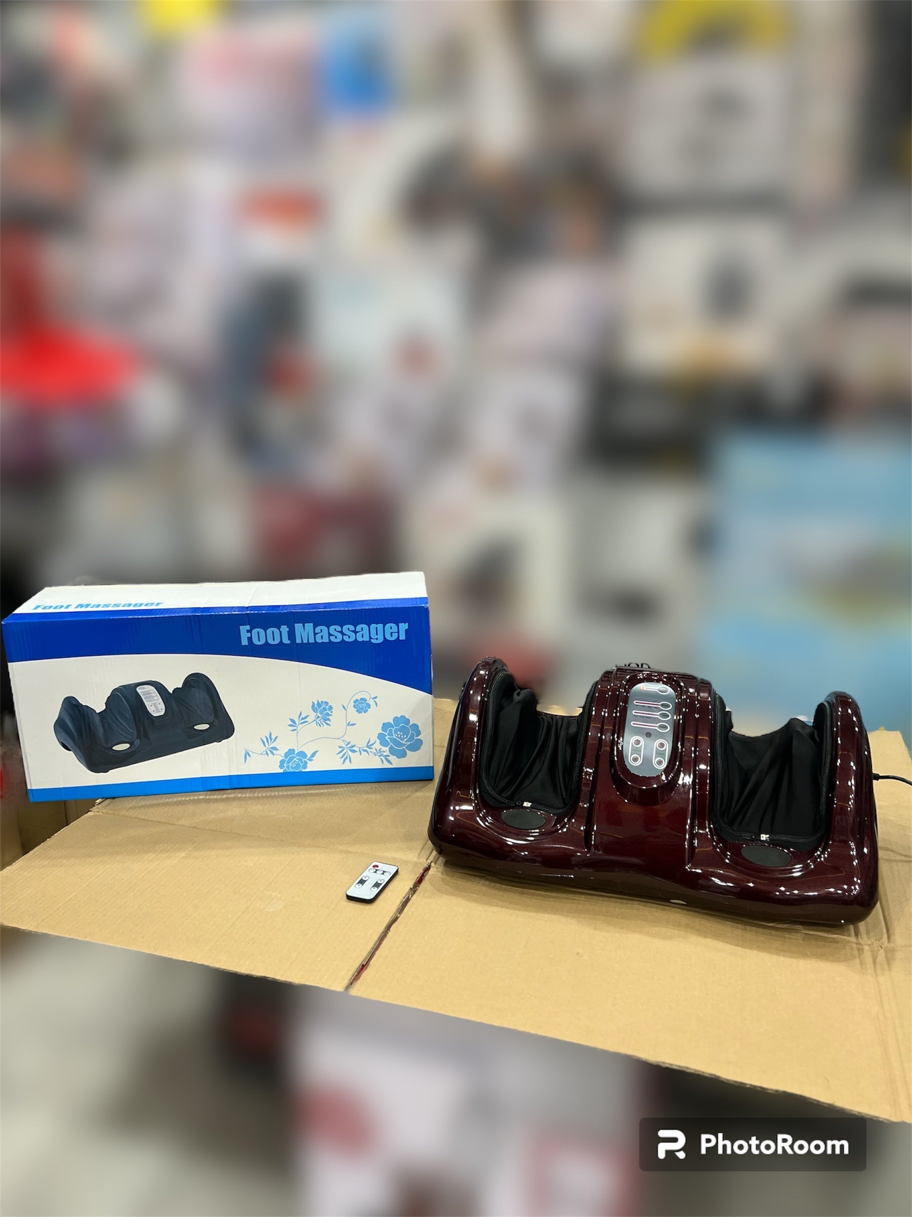 Power Full Big Size Foot Massager with Remorte