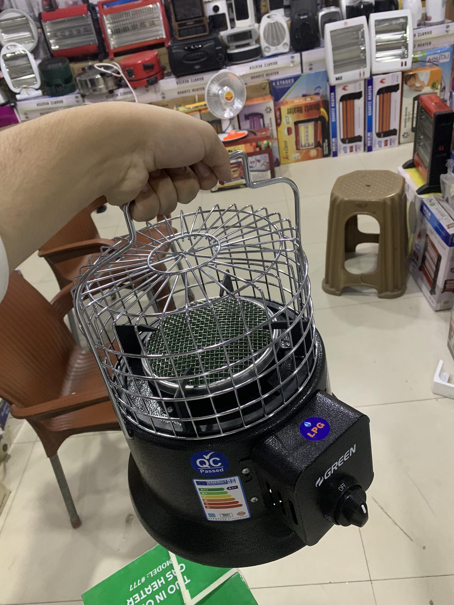 Automatic LPG/NG Ceramic Plate