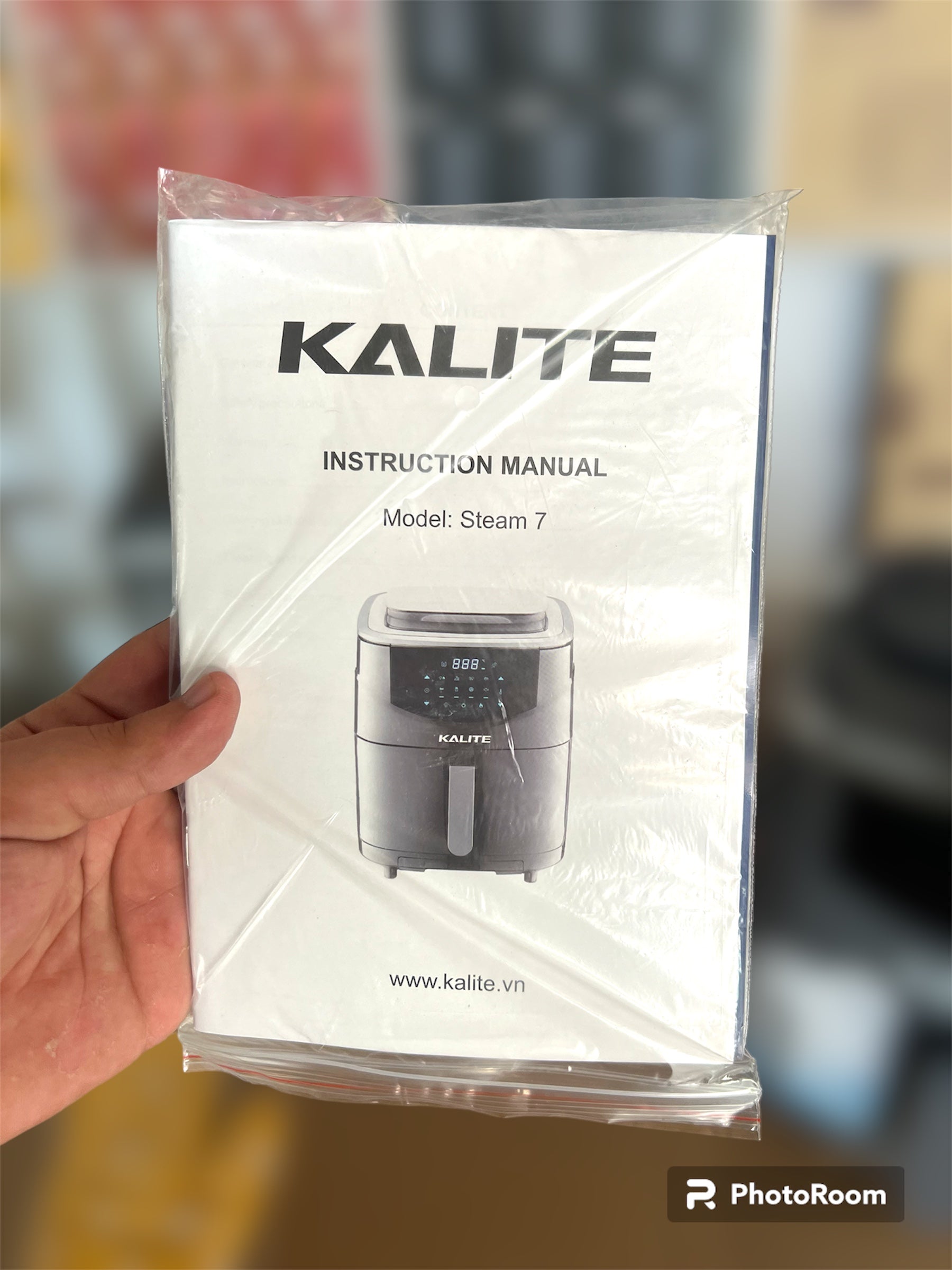 Kalite Vietnam Brand Steam Air Fryer 7Litre