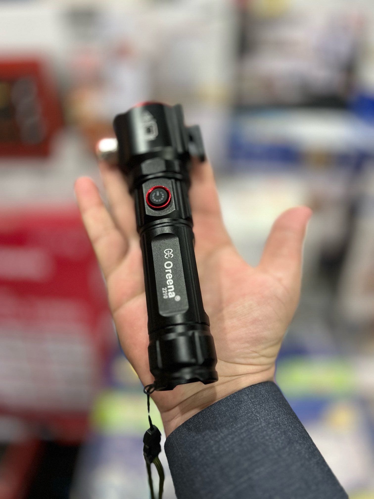 Imported Original Flash Light with Hammer