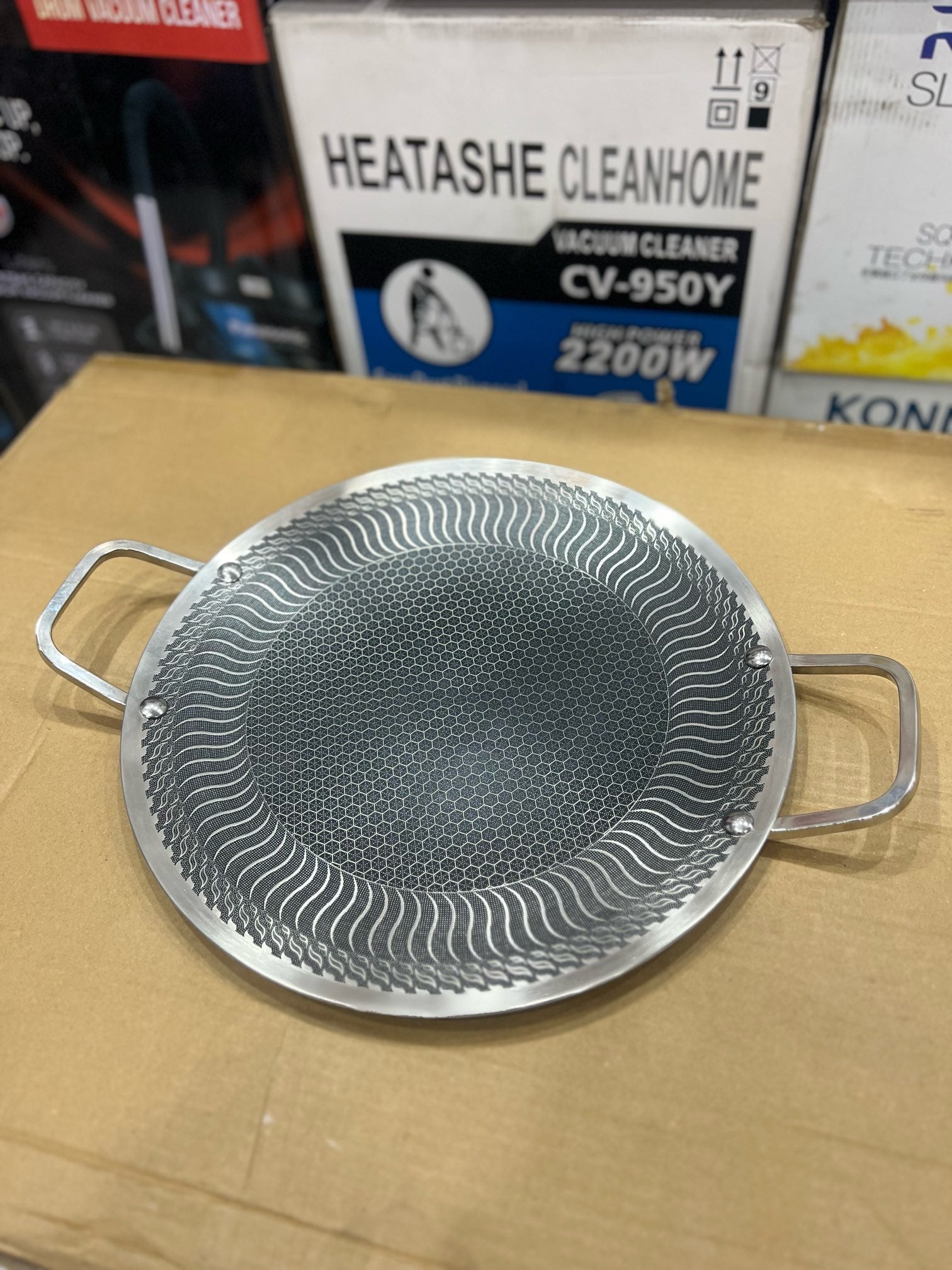 Hanny comb Technology Laser Coating Tawa