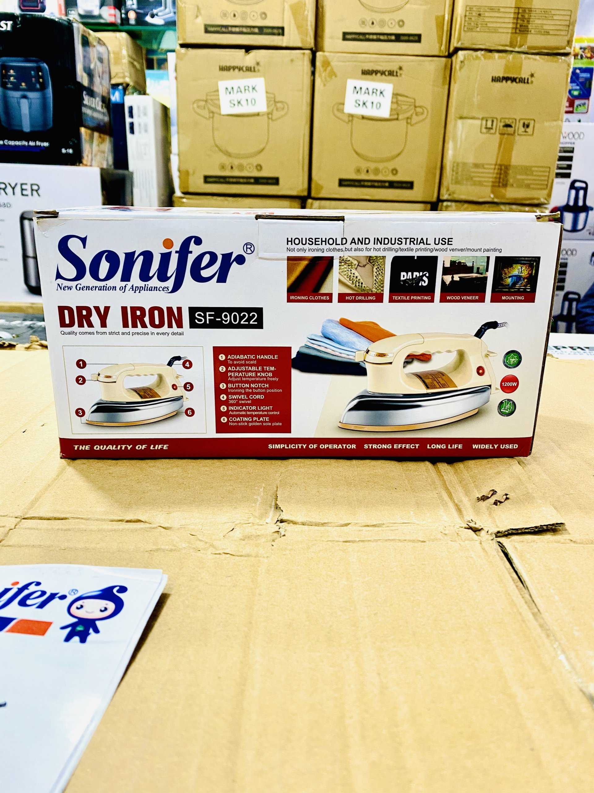 original sonifer dry iron