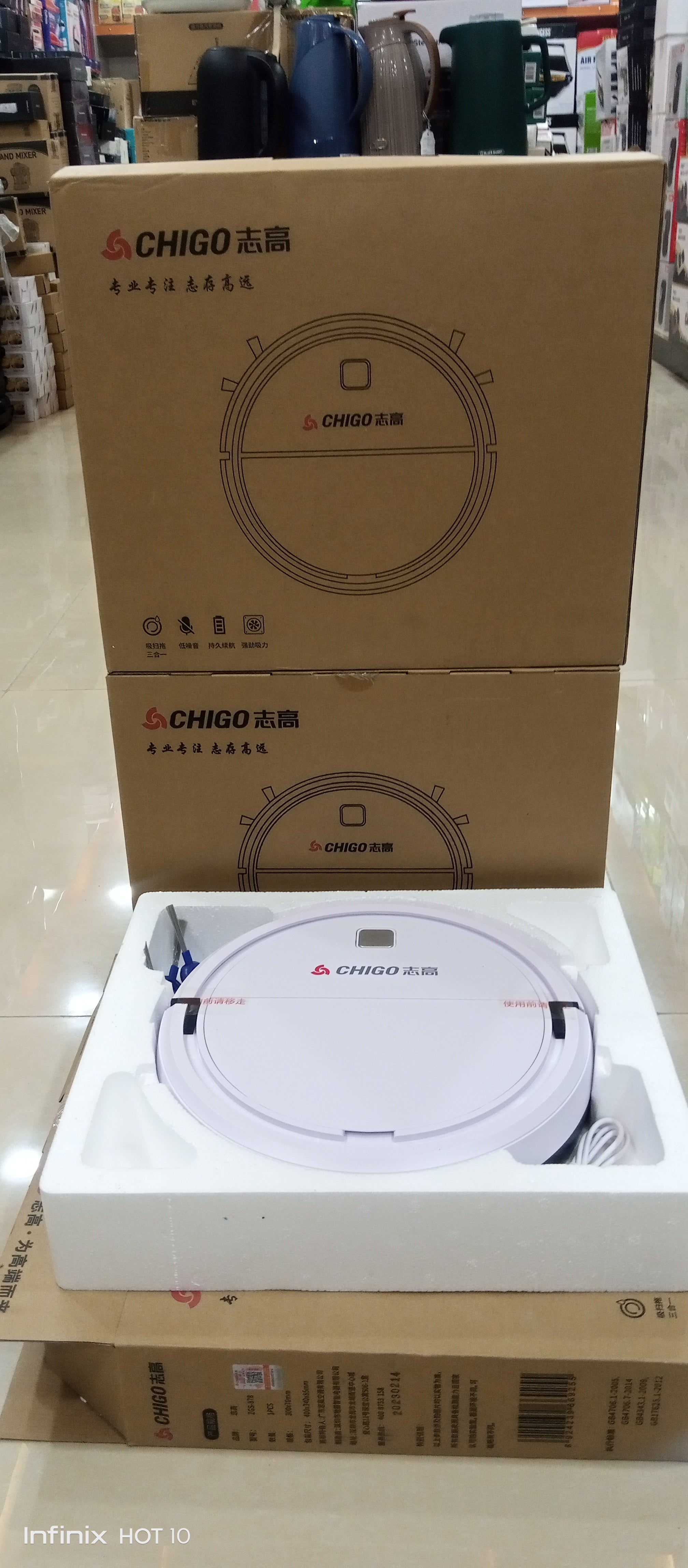 INTELLIGENT ROBOTIC VACCUM CLEANER