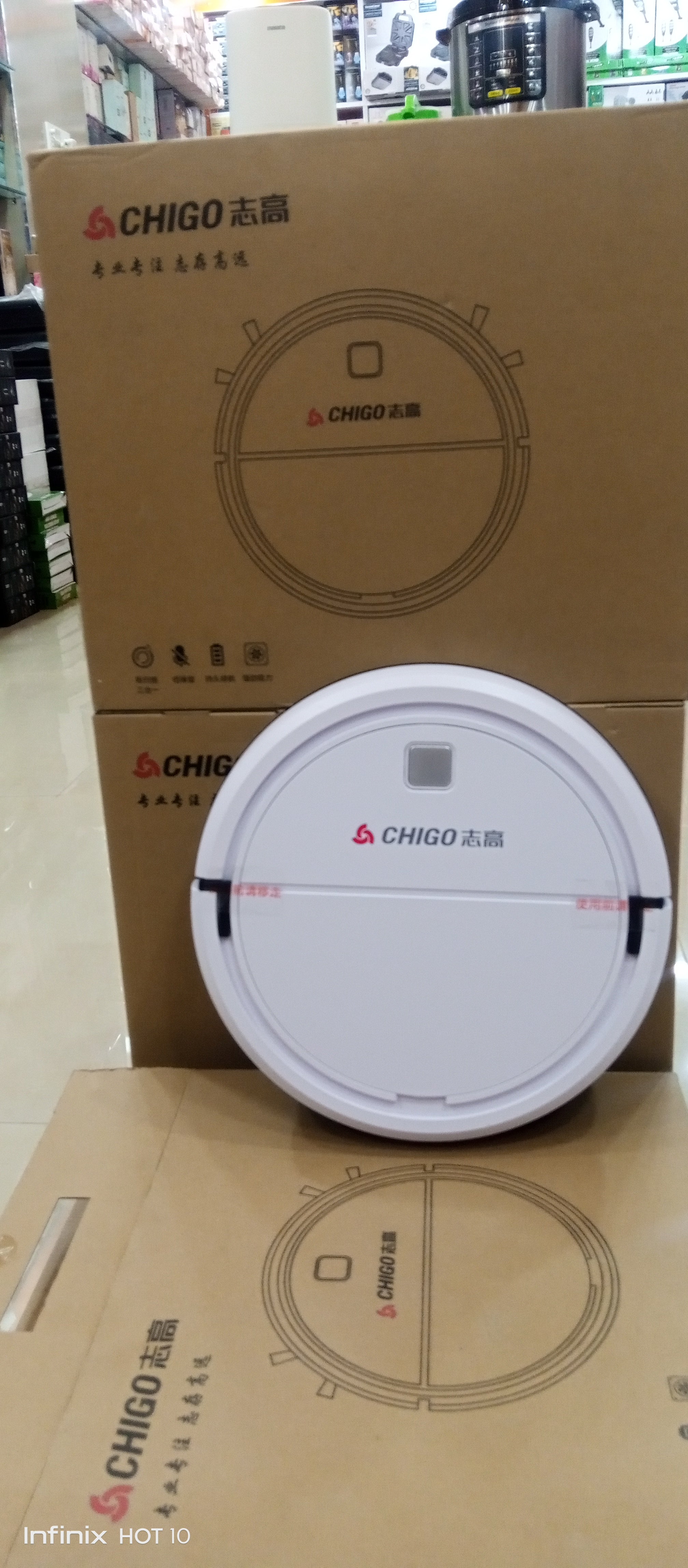 INTELLIGENT ROBOTIC VACCUM CLEANER