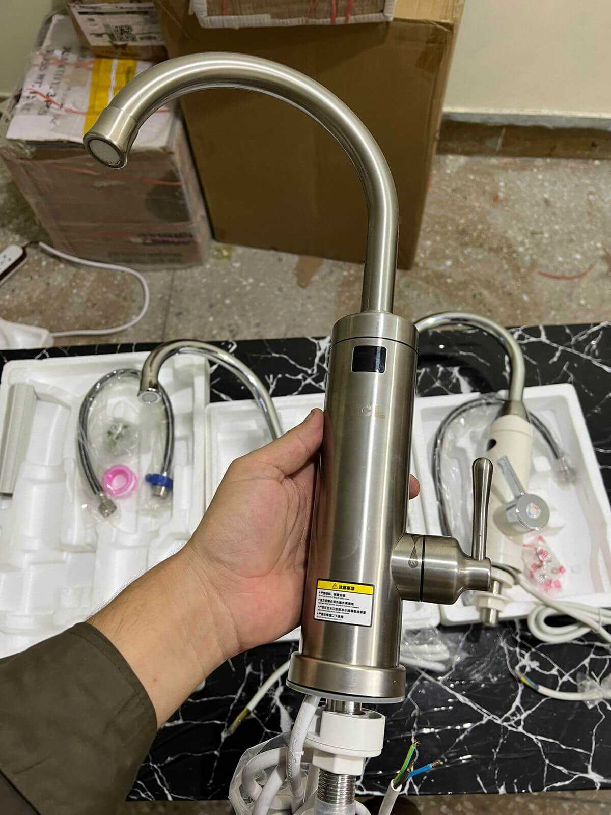 Lot Imported TCL Electric Heating Faucet