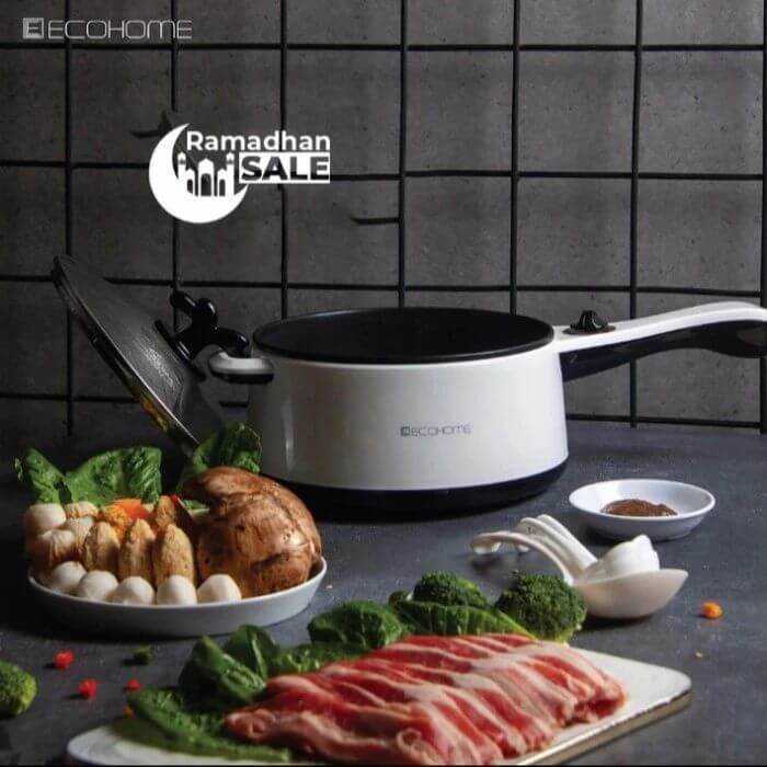 Original Korean Lot 5 in 1 Electric Frypan 2L