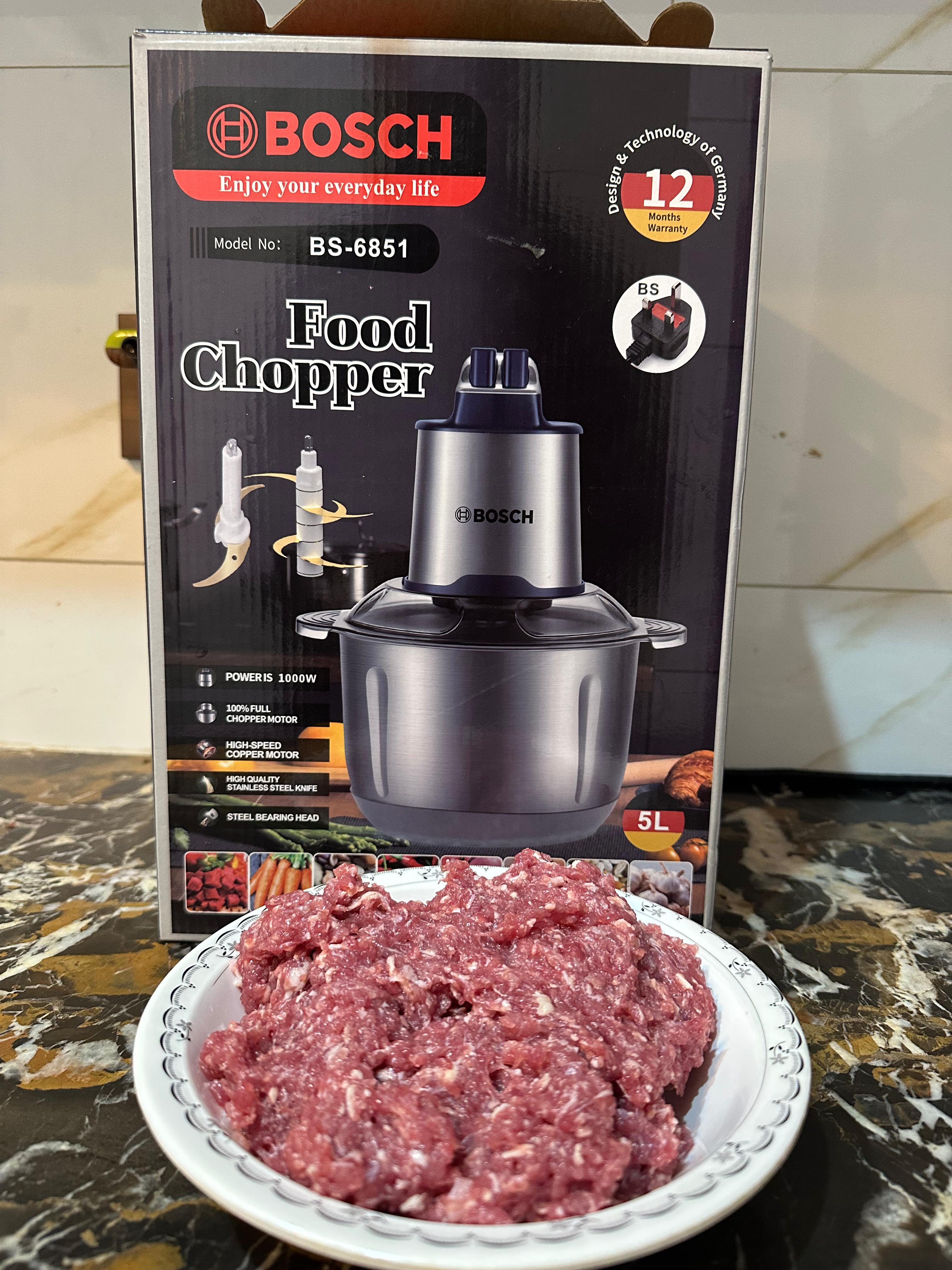 Lot Imported 5L BOSCH brand Meat and Vegetable Chopper
