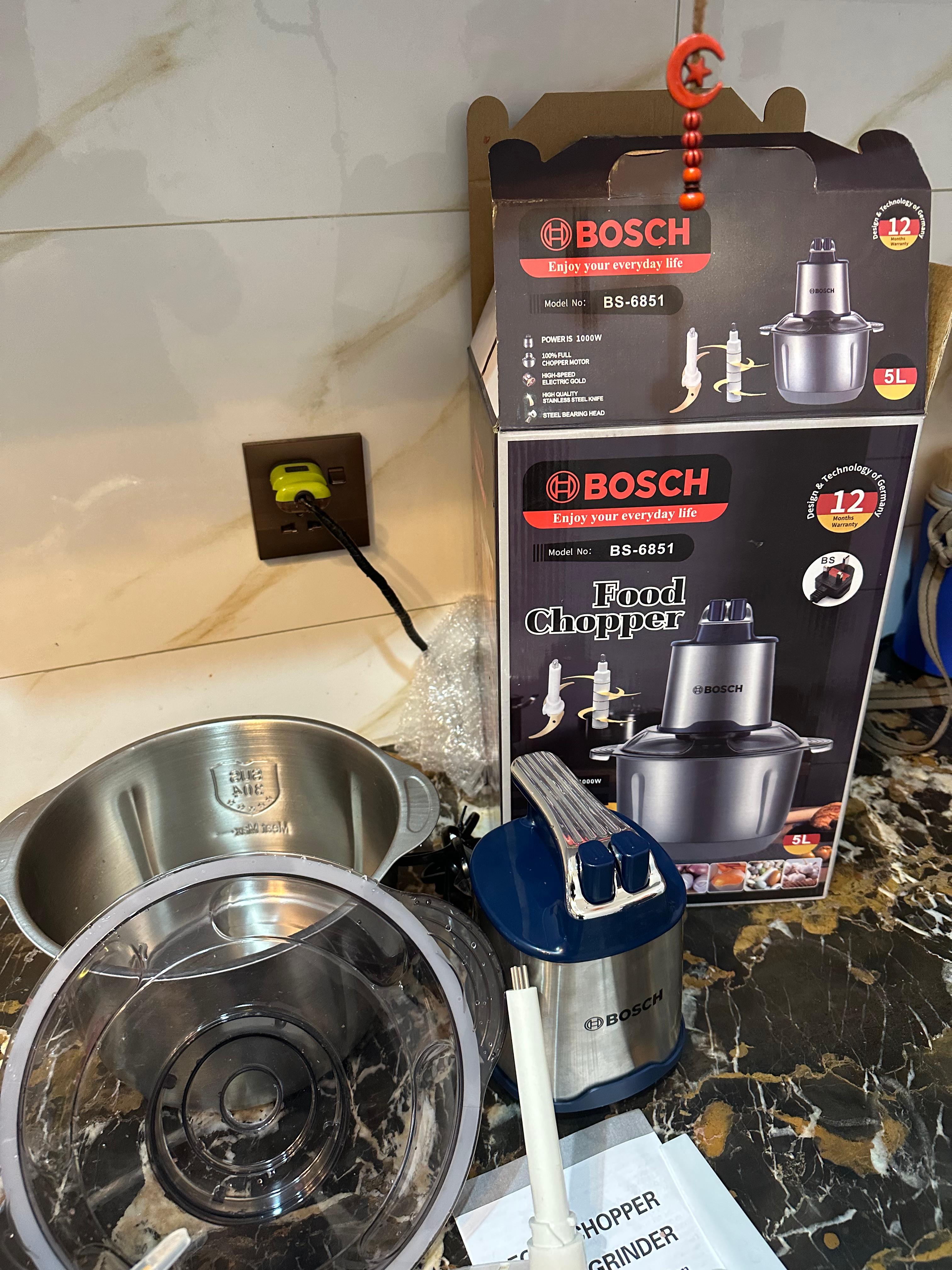 Lot Imported 5L BOSCH brand Meat and Vegetable Chopper