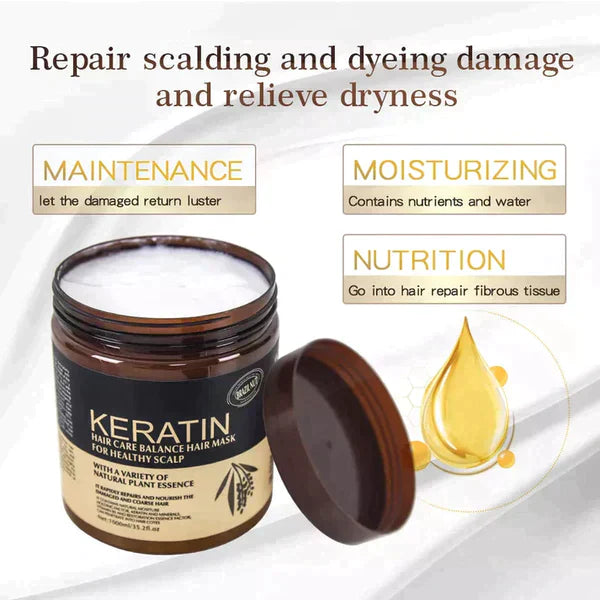 Keratin Hair Care Balance Hair Mask & Hair Treatment