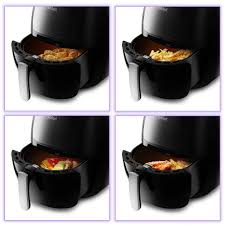 Hot air fryer, Kitfort KT-2220, Digital display, 1800 W, 7 programs, Black