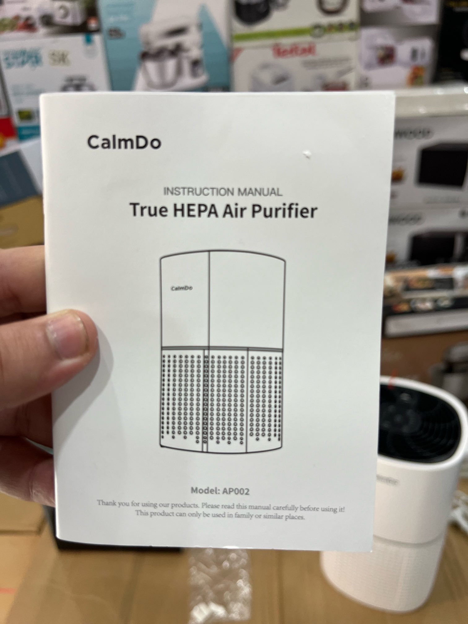 CalmDo Germany Brand True Hepa Air Purifier