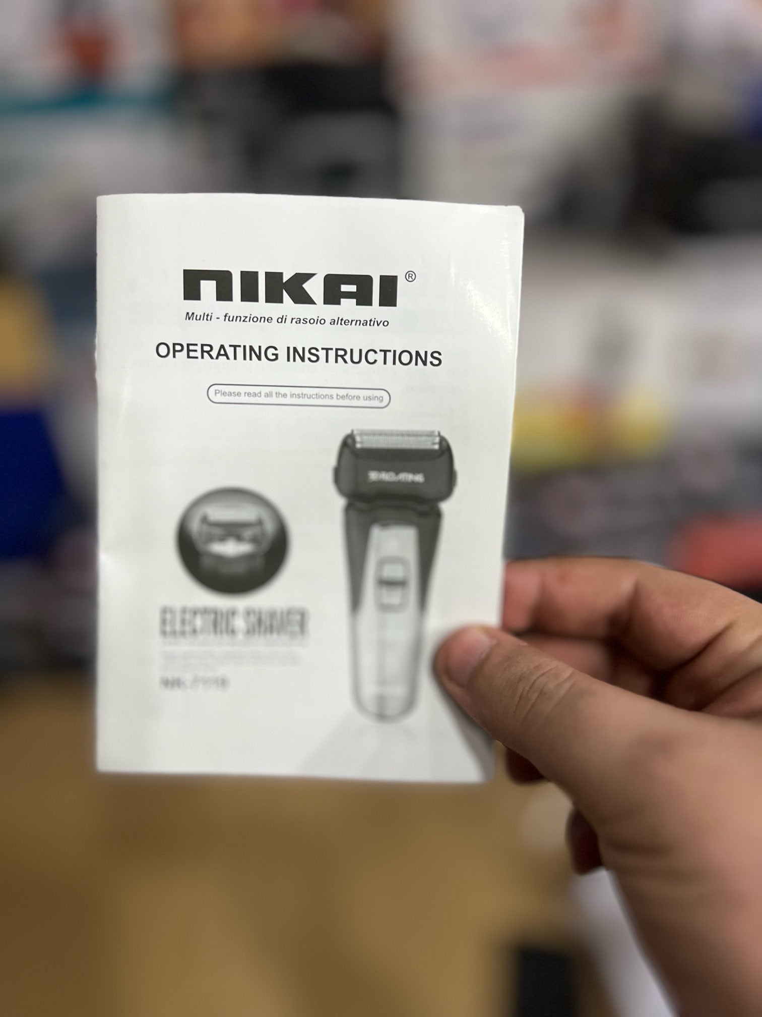 Nikai High Quality Washable Shaver