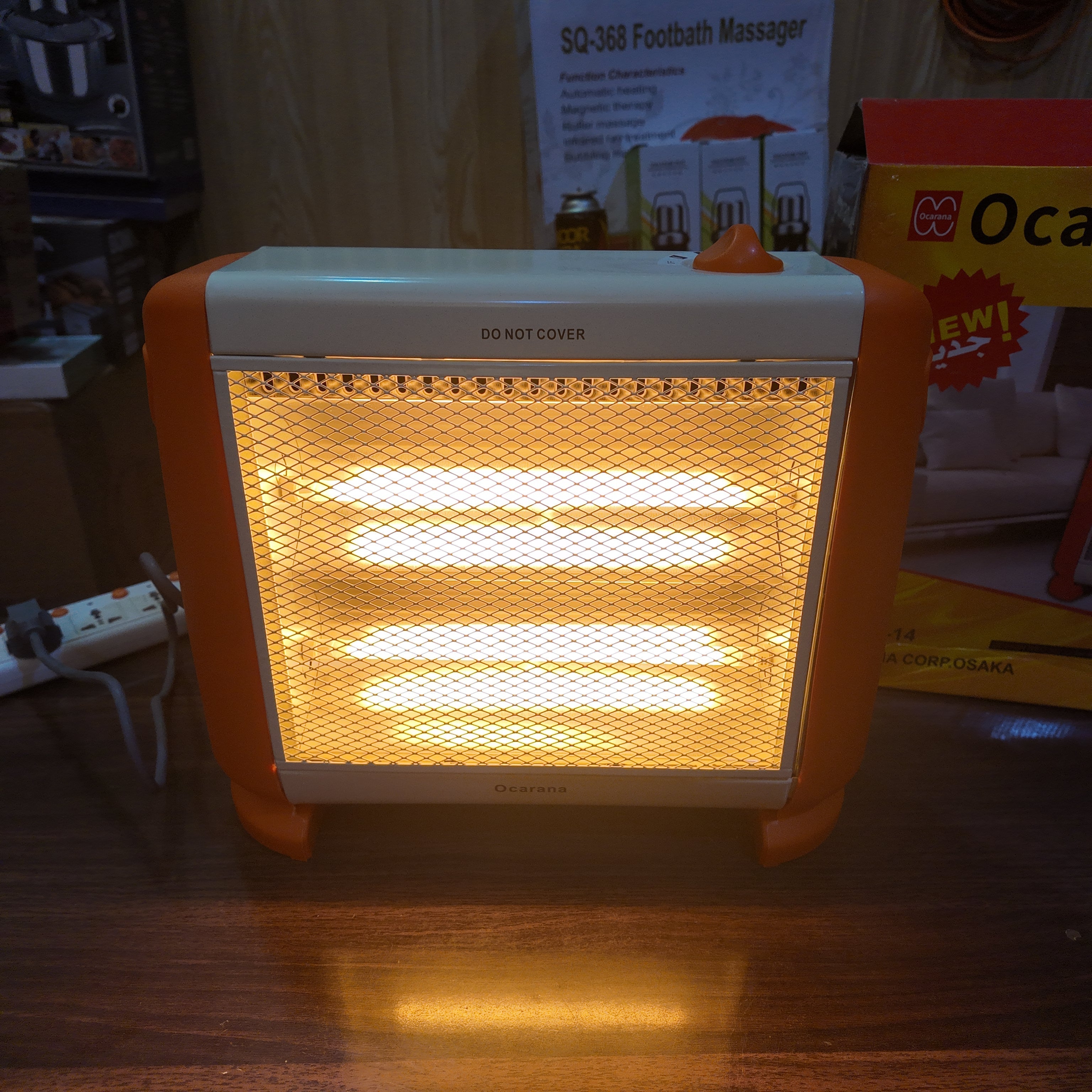 Lot Imported Ocrena halogen heater 800wat