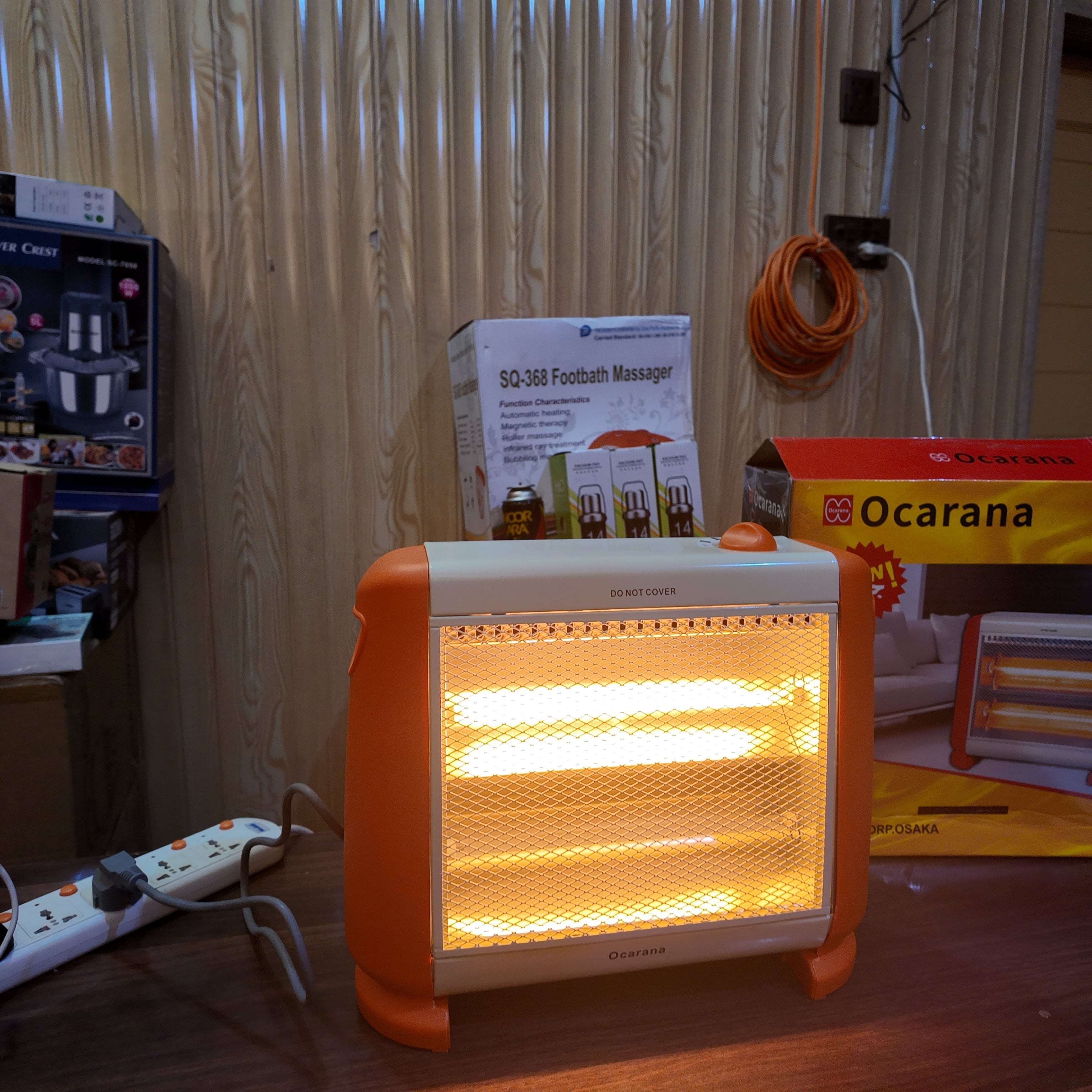 Lot Imported Ocrena halogen heater 800wat
